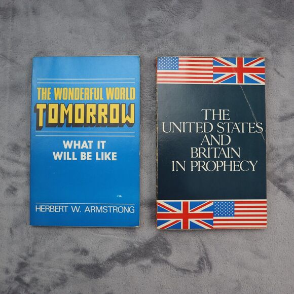 The Wonderful World Tomorrow, The United States Britain Books Prophecy Paperback - Picture 1 of 16